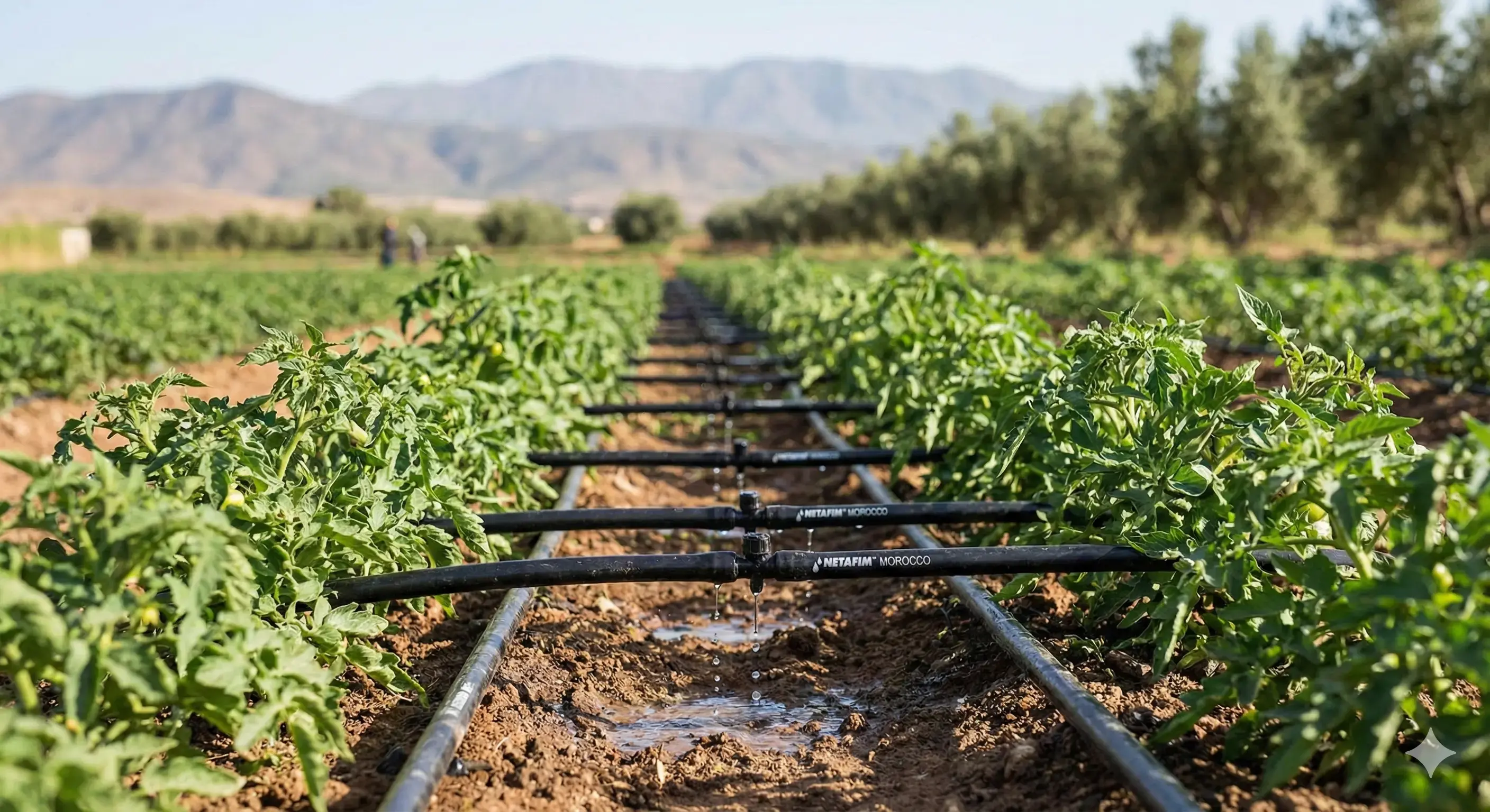 Irrigation goutte à goutte